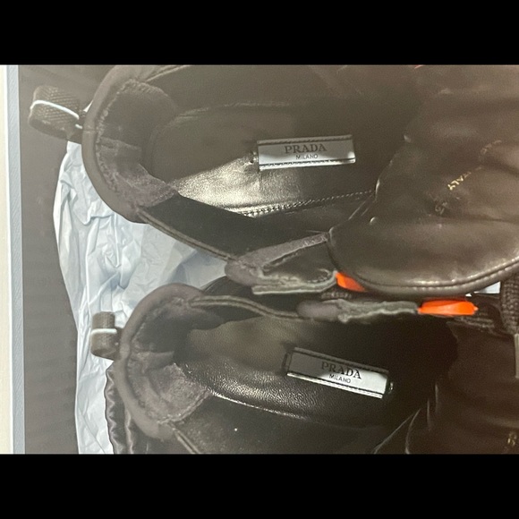 SOLD Prada Chunky Lace-up Boots - Picture 11 of 14